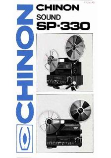 Chinon 330 SP manual. Camera Instructions.